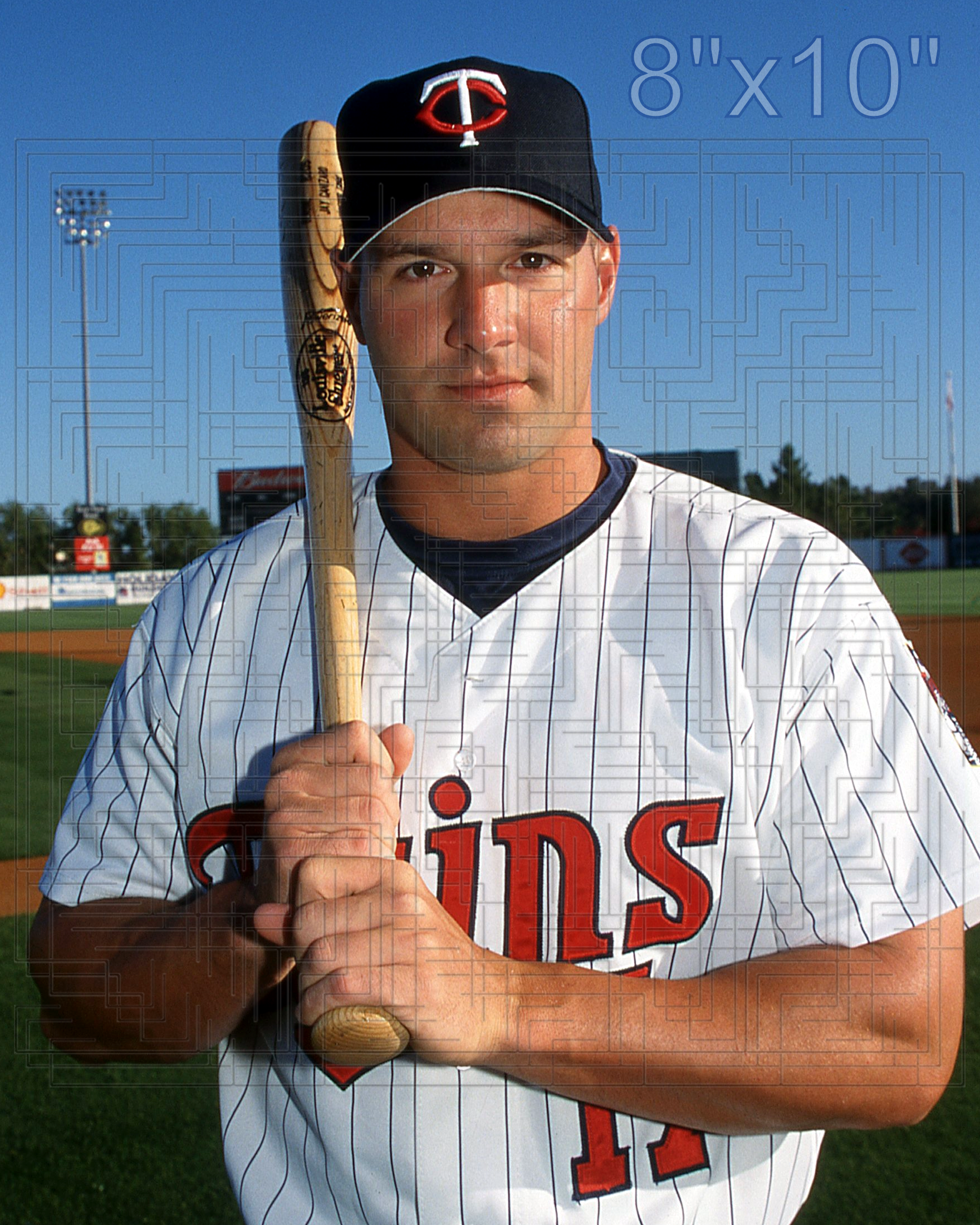 Dustan Mohr - 2003 Minnesota Twins - choose a size & style