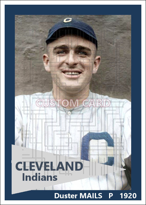 Duster Mails - 1920 Cleveland Indians - choose a size & style