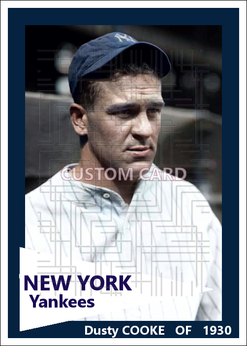Dusty Cooke - 1930 New York Yankees - choose a size & style