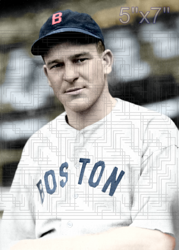 Dusty Cooke - 1935 Boston Red Sox - choose a size & style