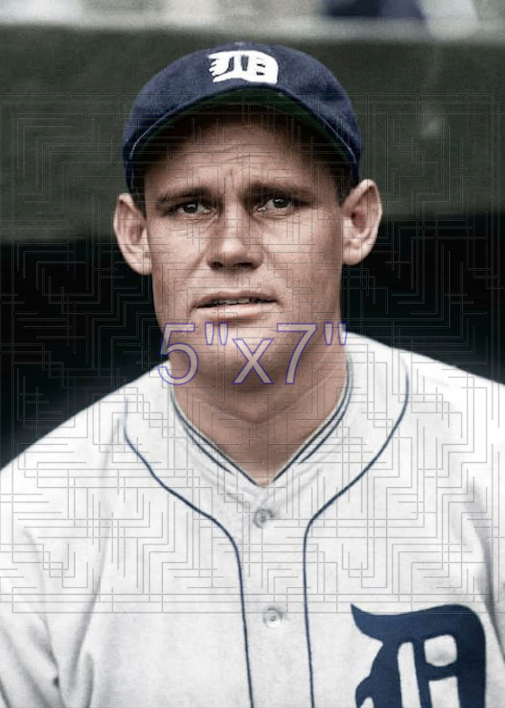 Dutch Leonard - 1925 Detroit Tigers - choose a size & style