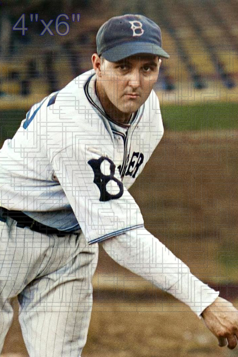 Dutch Leonard - 1933 Brooklyn Dodgers - choose a size & style