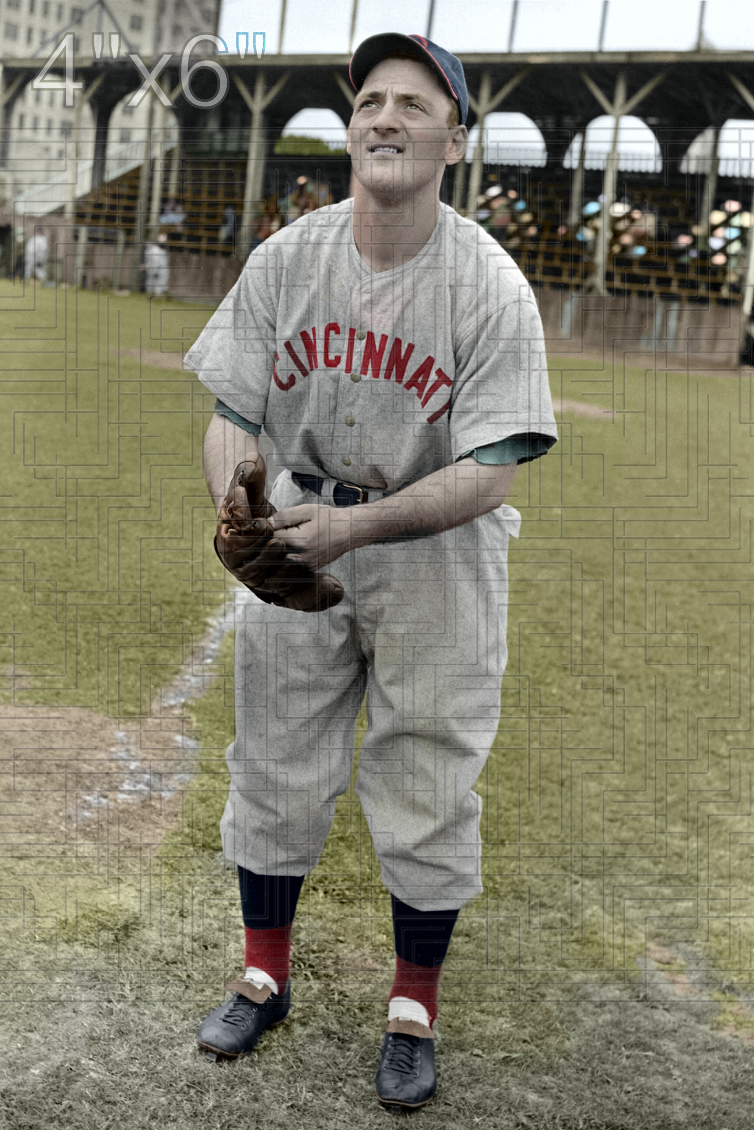 Dutch Mele - 1940 Cincinnati Reds - choose a size & style