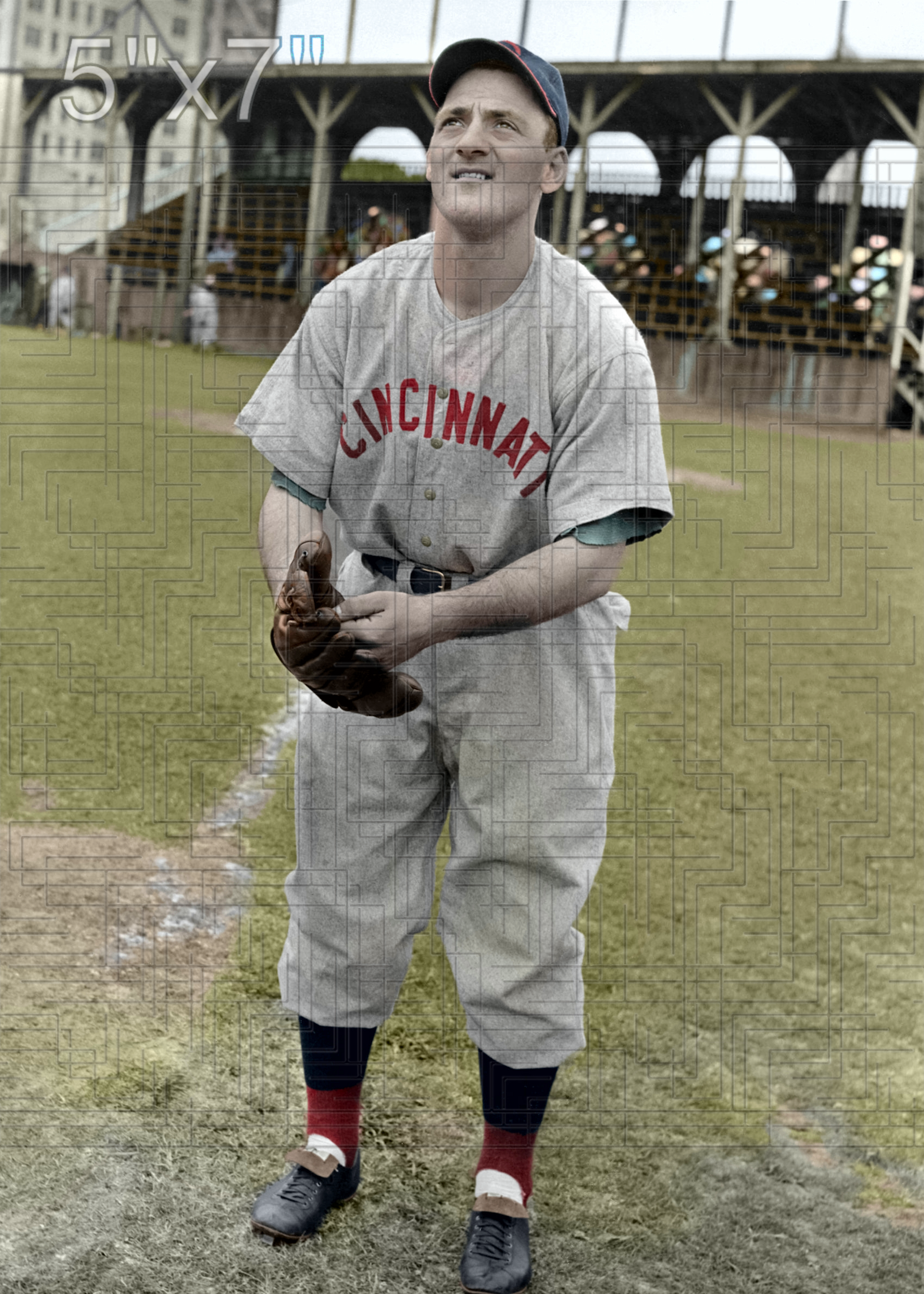 Dutch Mele - 1940 Cincinnati Reds - choose a size & style