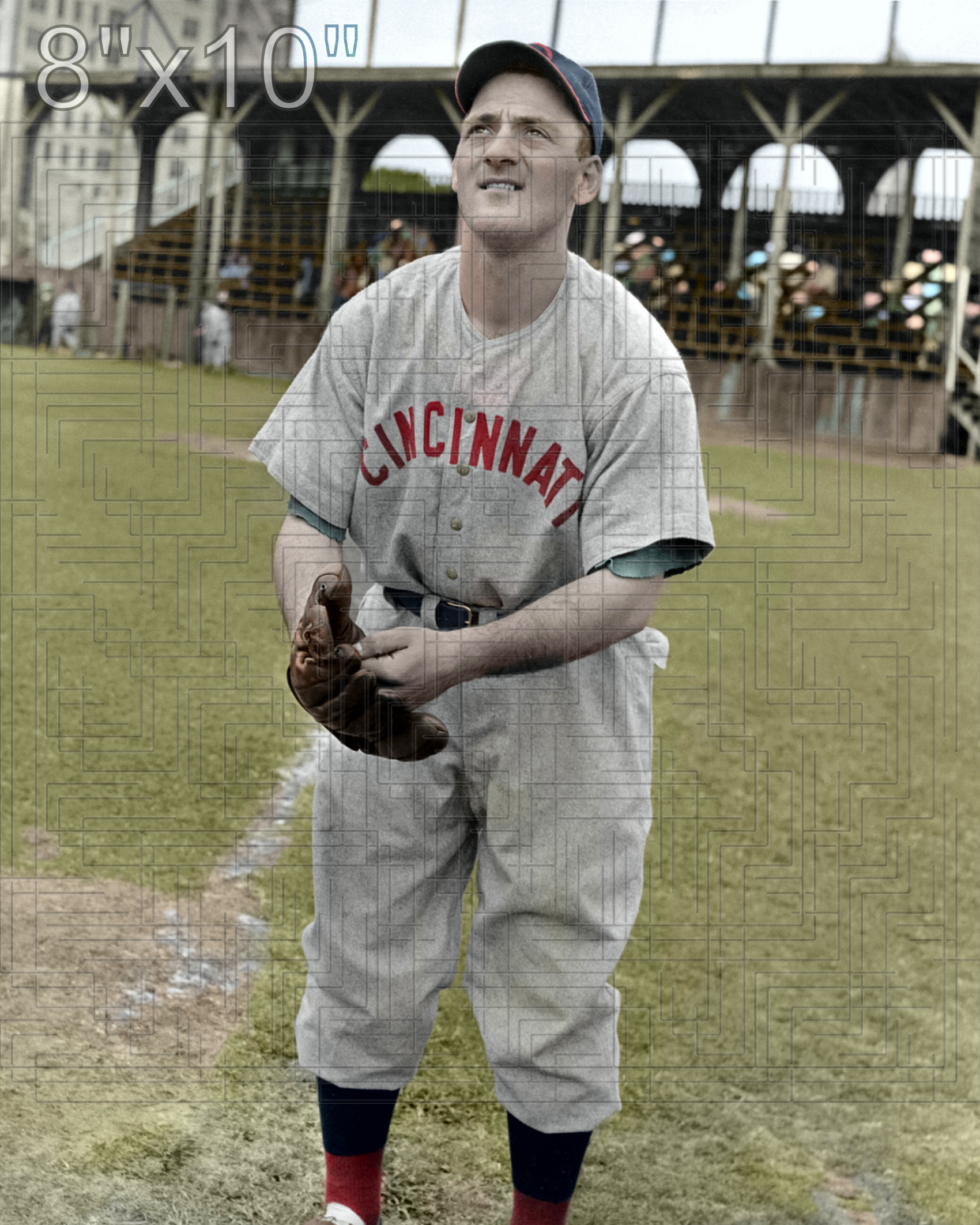 Dutch Mele - 1940 Cincinnati Reds - choose a size & style