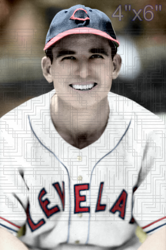 Dutch Meyer - 1945 Cleveland Indians - choose a size & style