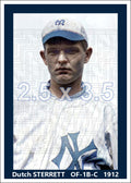 Dutch Sterrett - 1912 New York Highlanders - choose a size & style