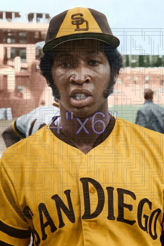 Dwain Anderson - 1973 San Diego Padres - choose a size & style