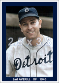 Earl Averill - 1940 Detroit Tigers - choose a size & style