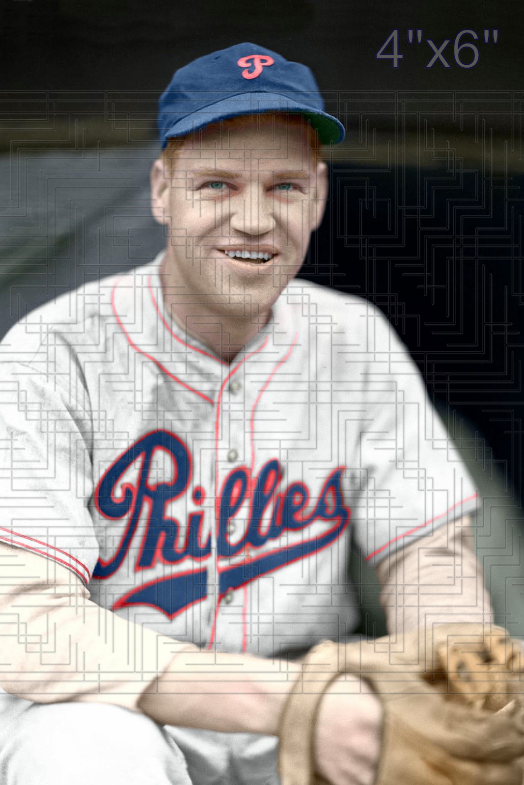 Earl Browne - 1937 Philadelphia Phillies - choose a size & style