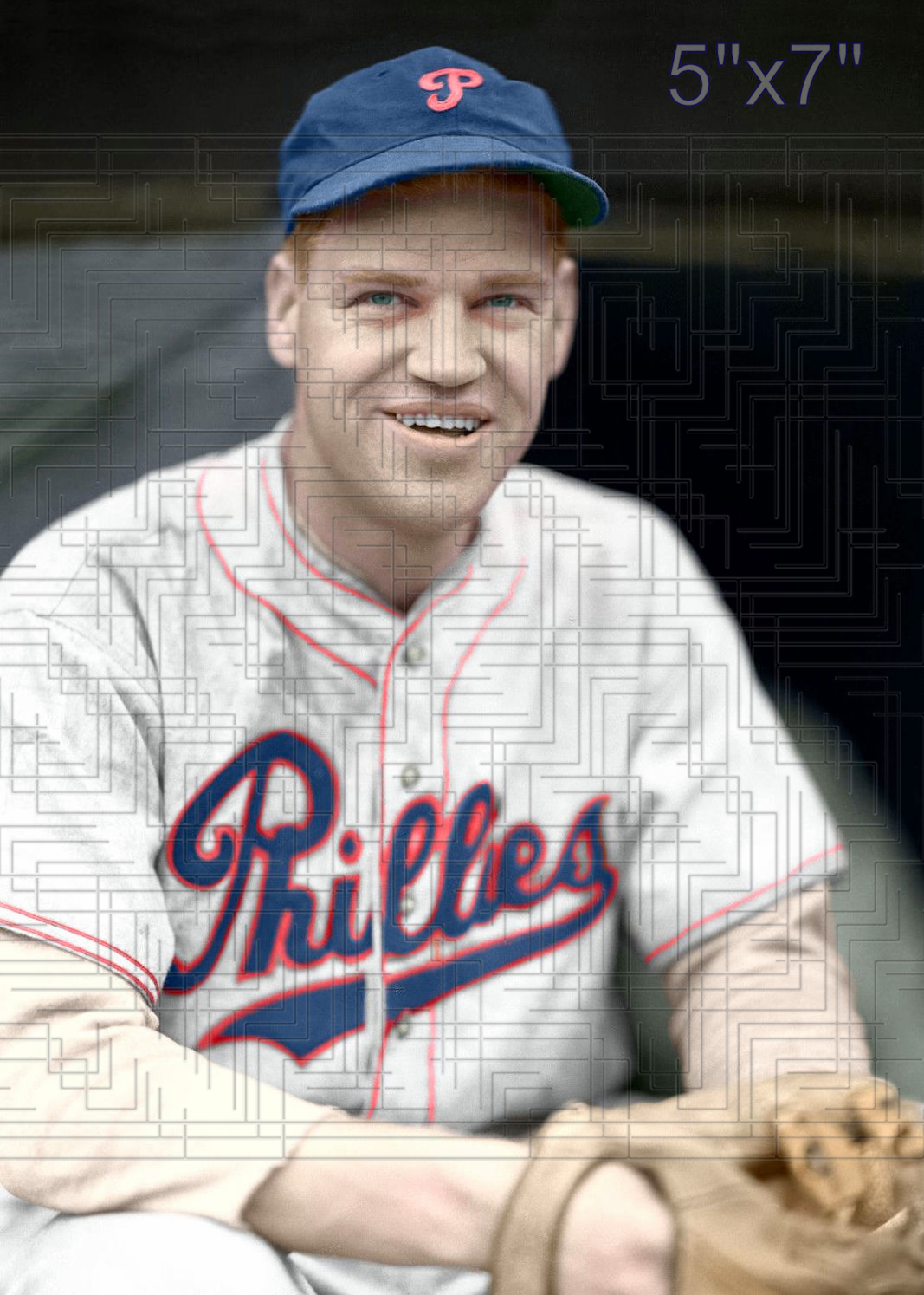 Earl Browne - 1937 Philadelphia Phillies - choose a size & style