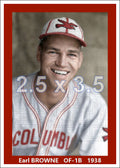 Earl Browne - 1938 Columbus Red Birds - choose a size & style