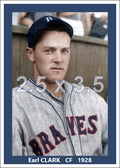Earl Clark - 1928 Boston Braves - choose a size & style