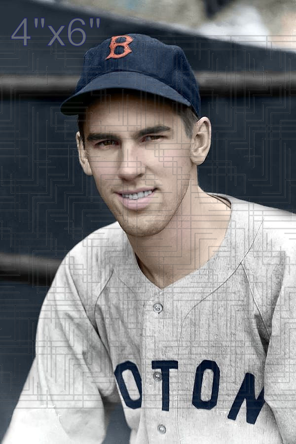 Earl Johnson - 1940-41 Boston Red Sox - choose a size & style