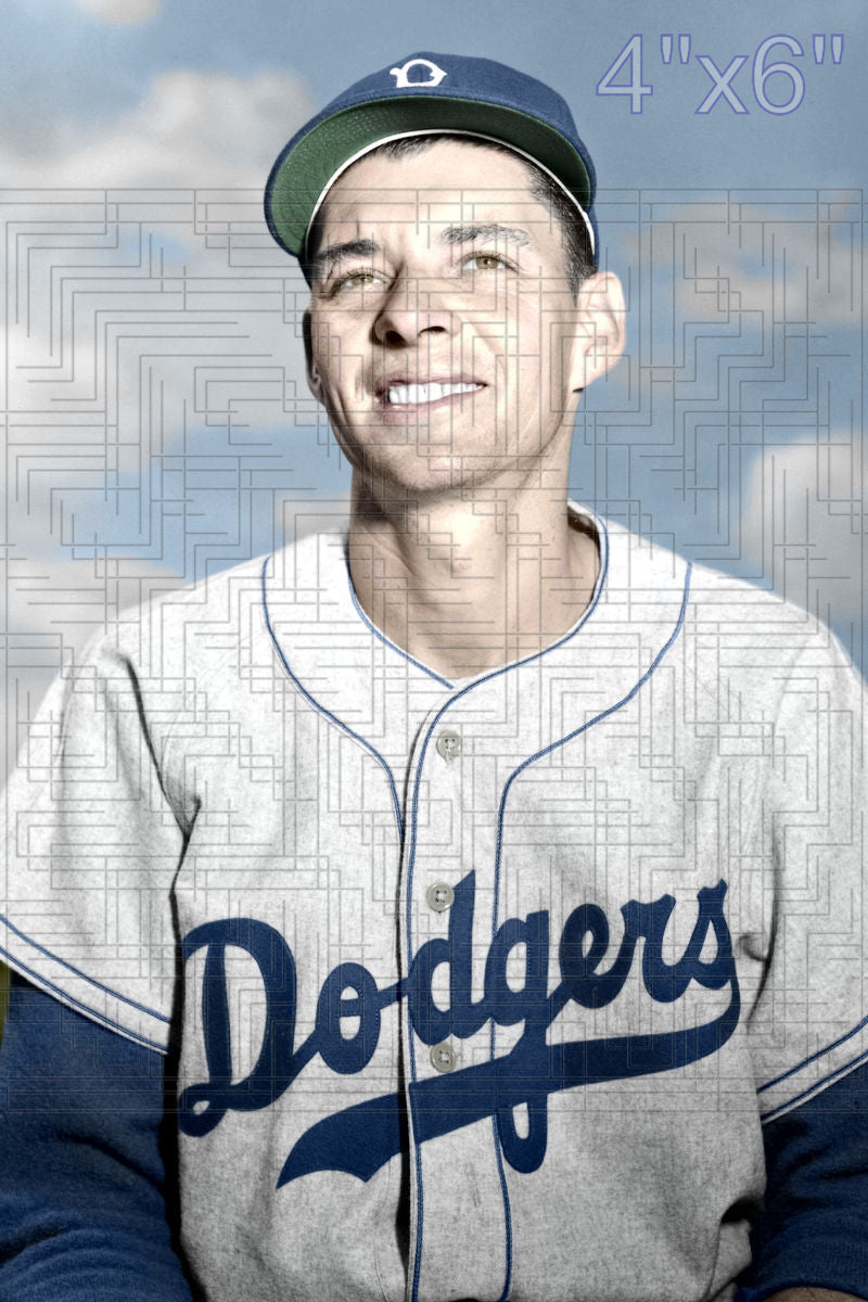 Earl Mossor  - 1951 Brooklyn Dodgers - choose a size & style