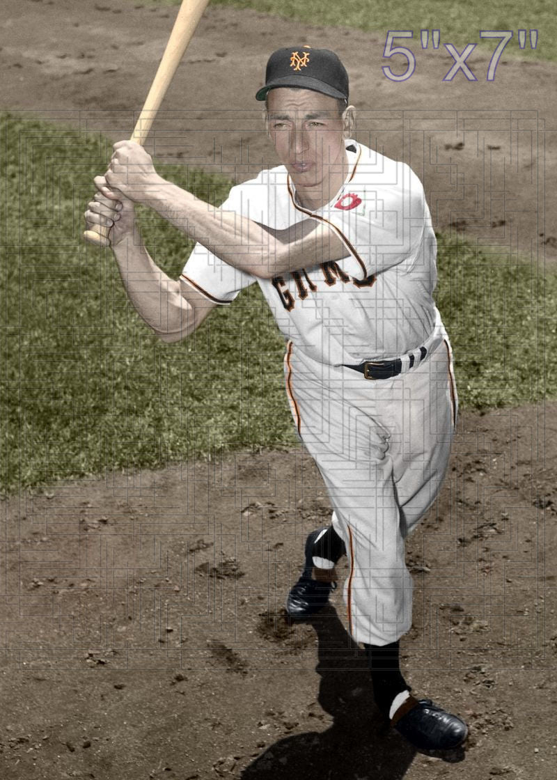 Earl Rapp - 1951 New York Giants - choose a size & style