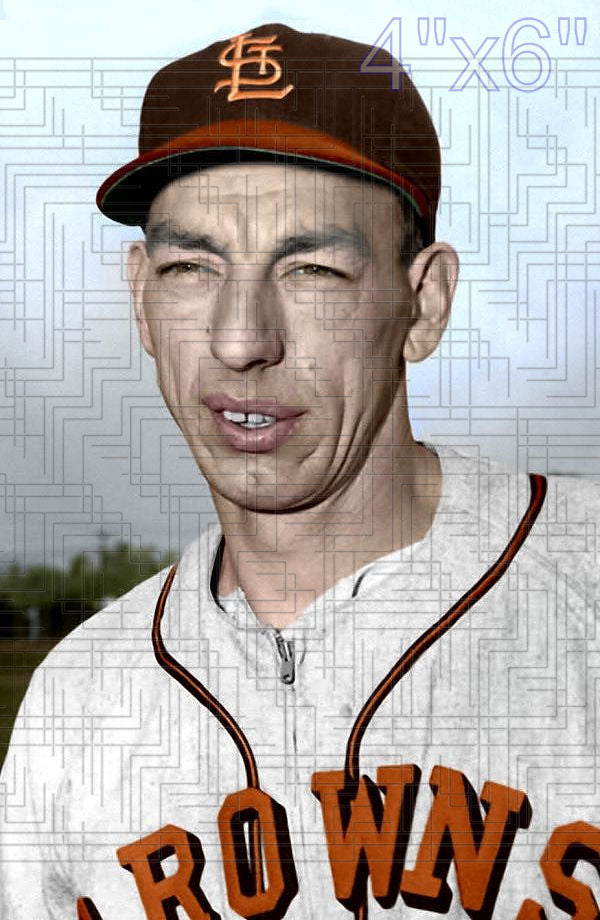 Earl Rapp - 1952 St. Louis Browns - choose a size & style
