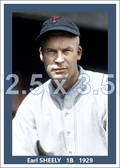 Earl Sheely - 1929 Pittsburgh Pirates - choose a size & style