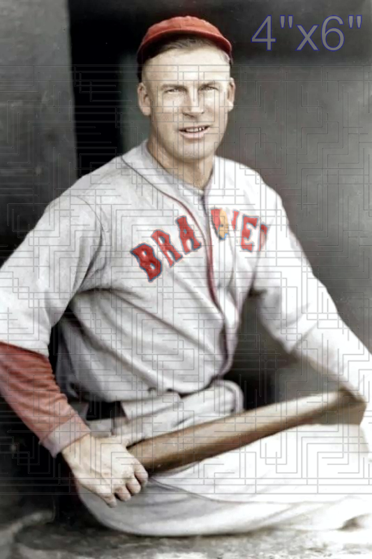 Earl Sheely - 1931 Boston Braves - choose a size & style