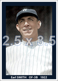 Earl Smith - 1922 Washington Senators - choose a size & style