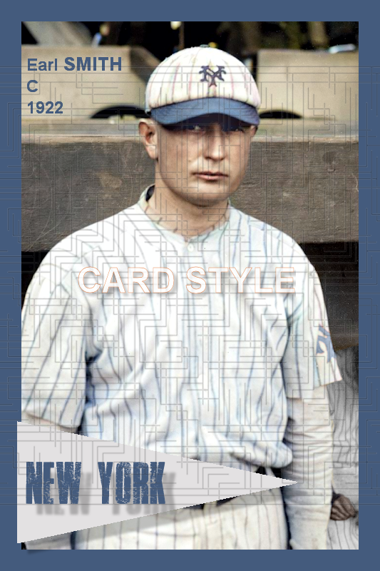 Earl Smith - 1922 New York Giants - choose a size & style