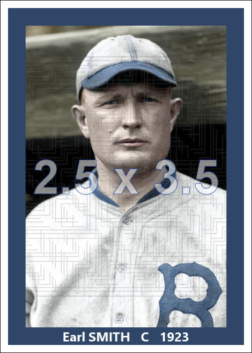 Earl Smith - 1923 Boston Braves - choose a size & style