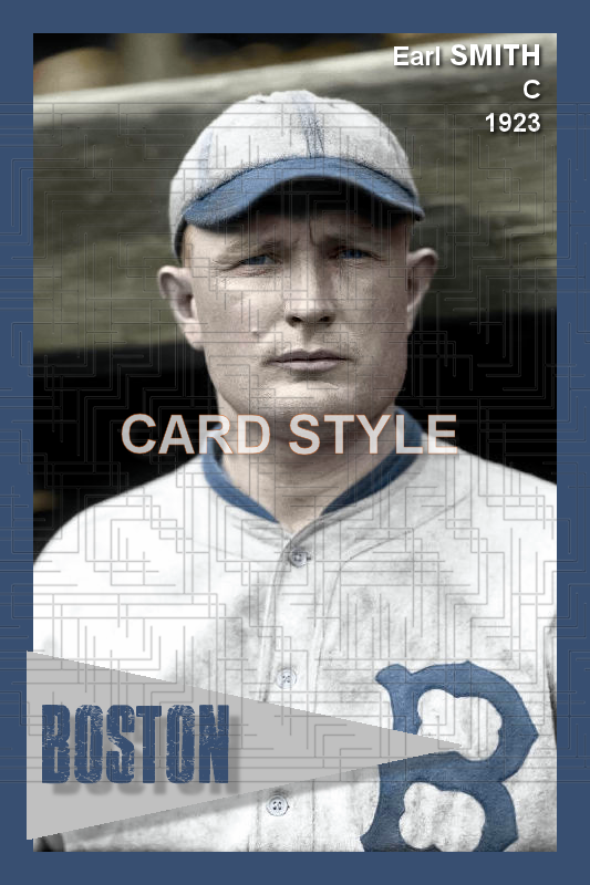 Earl Smith - 1923 Boston Braves - choose a size & style