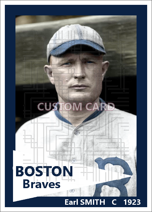 Earl Smith - 1923 Boston Braves - choose a size & style