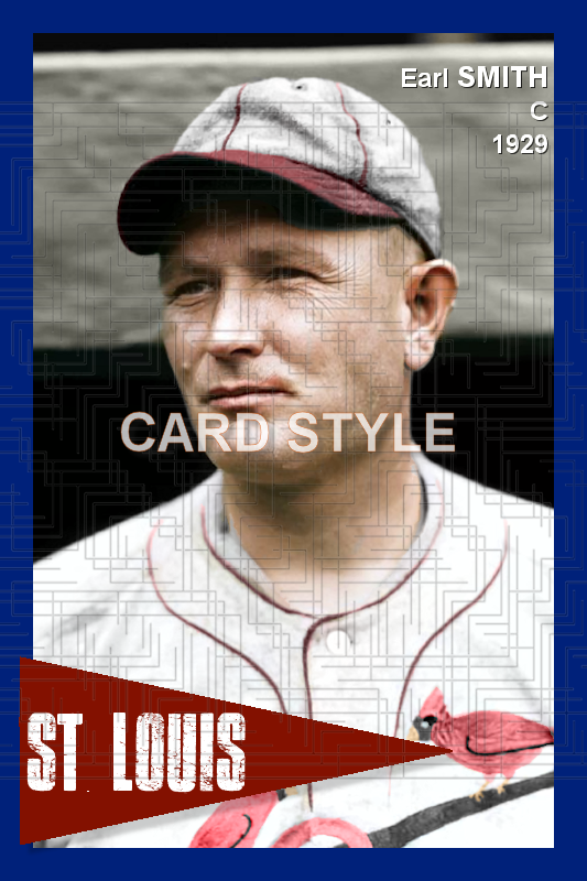 Earl Smith - 1927 St. Louis Cardinals - choose a size & style