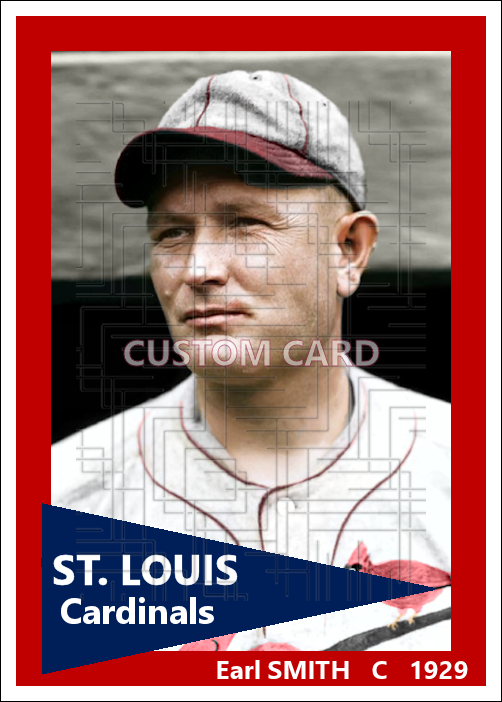 Earl Smith - 1927 St. Louis Cardinals - choose a size & style