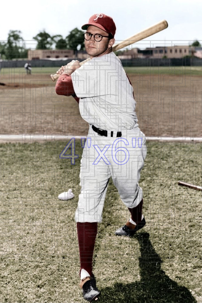 Earl Torgeson - 1954 Philadelphia Phillies - choose a size & style