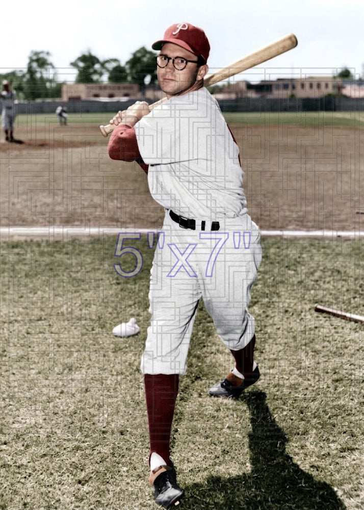 Earl Torgeson - 1954 Philadelphia Phillies - choose a size & style