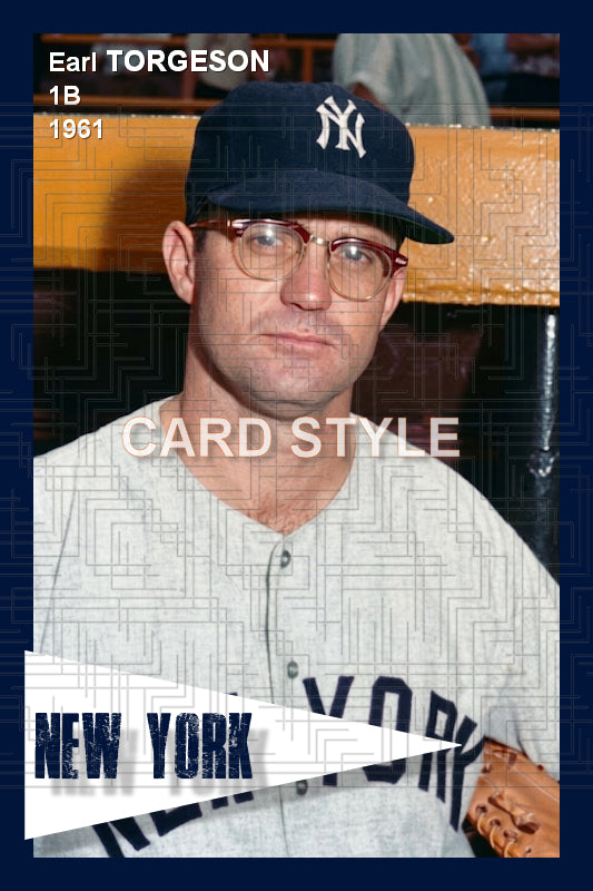 Earl Torgeson - 1961 New York Yankees - choose a size & style