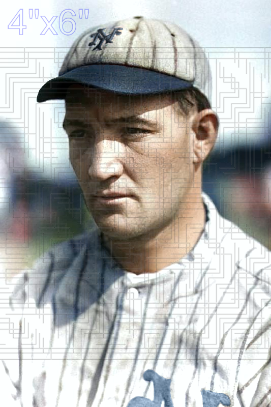 Earl Webb - 1924 New York Giants - choose a size & style