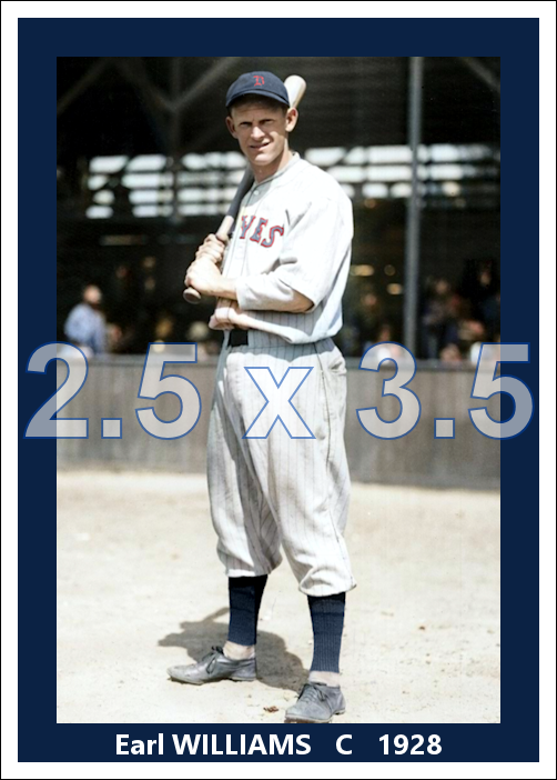 Earl Williams - 1928 Boston Braves - choose a size & style