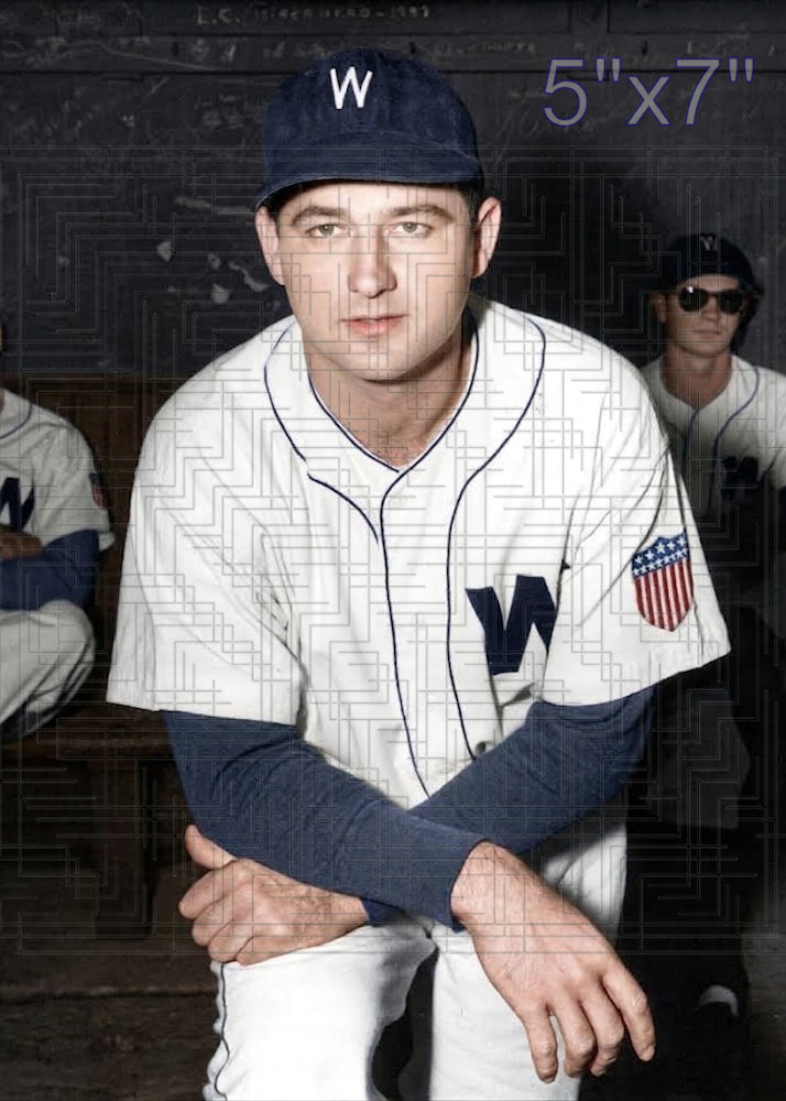 Early Wynn - 1943 Washington Senators - choose a size & style