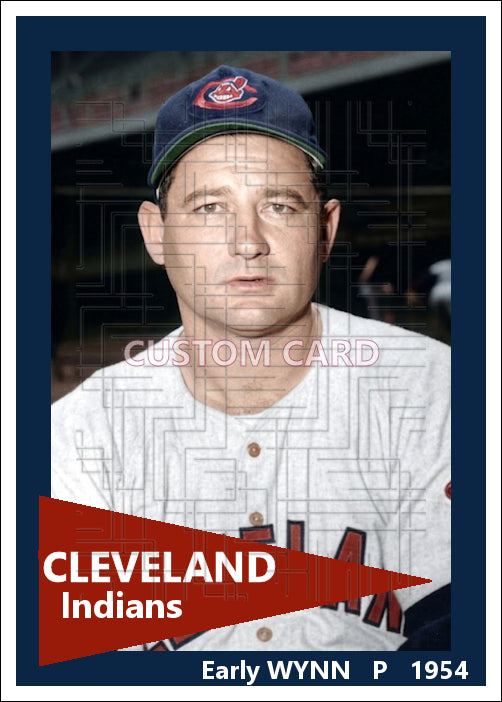 Early Wynn - 1954 Cleveland Indians - choose a size & style