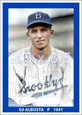 Ed Albosta - 1941 Brooklyn Dodgers - choose a size & style