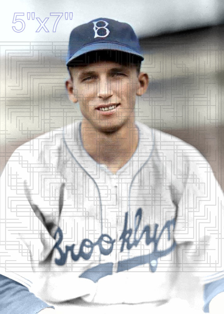 Ed Albosta - 1941 Brooklyn Dodgers - choose a size & style
