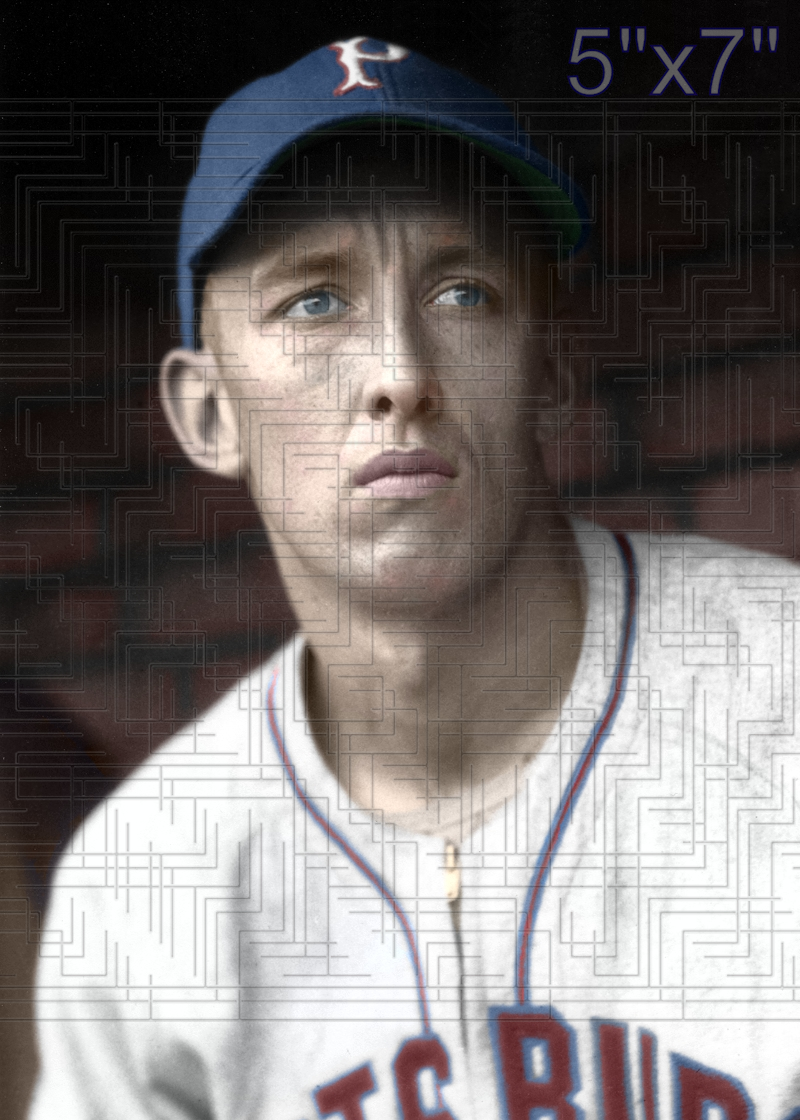 Ed Bahr - 1946 Pittsburgh Pirates - choose a size & style
