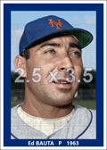 Ed Bauta - 1963 New York Mets - choose a size & style