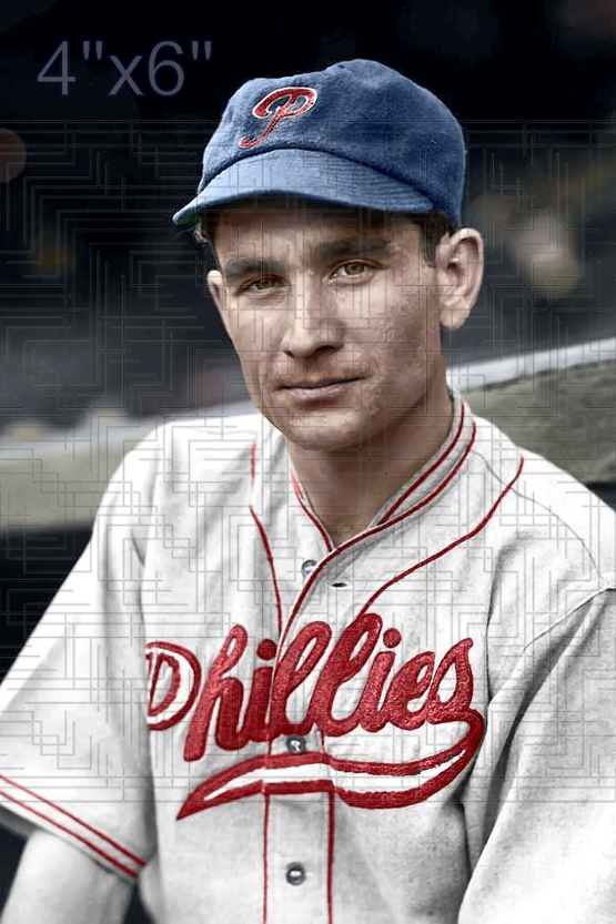 Ed Boland - 1934 Philadelphia Phillies - choose a size & style