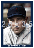Ed Brandt - 1928 Boston Braves - choose a size & style