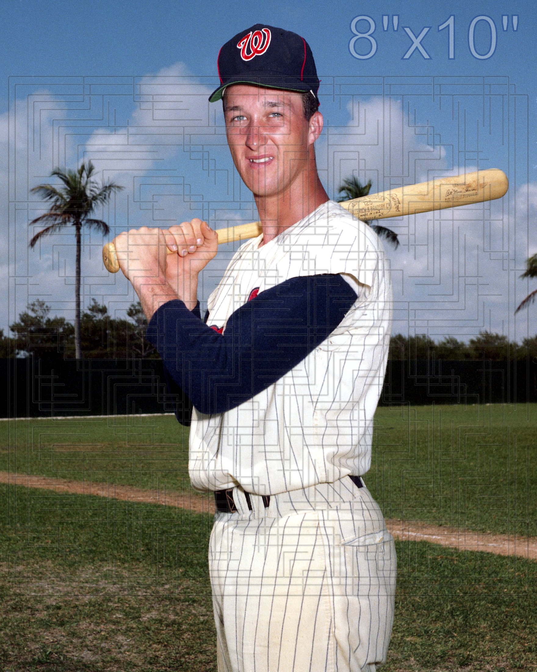 Ed Brinkman - 1964 Washington Senators - choose a size & style