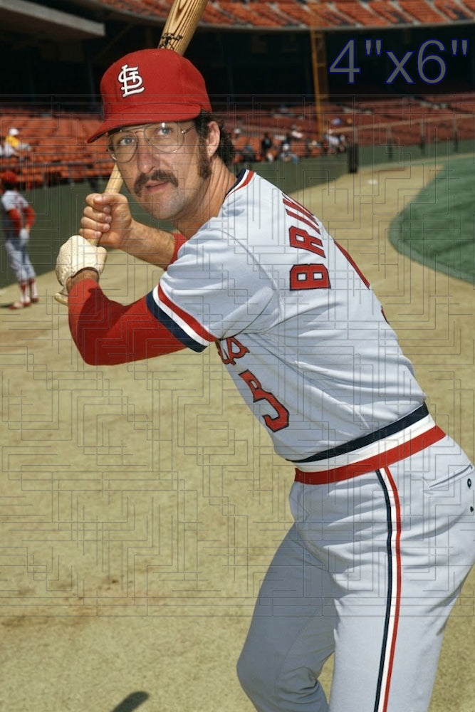 Ed Brinkman - 1975 St. Louis Cardinals - choose a size & style