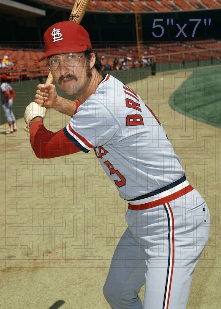 Ed Brinkman - 1975 St. Louis Cardinals - choose a size & style