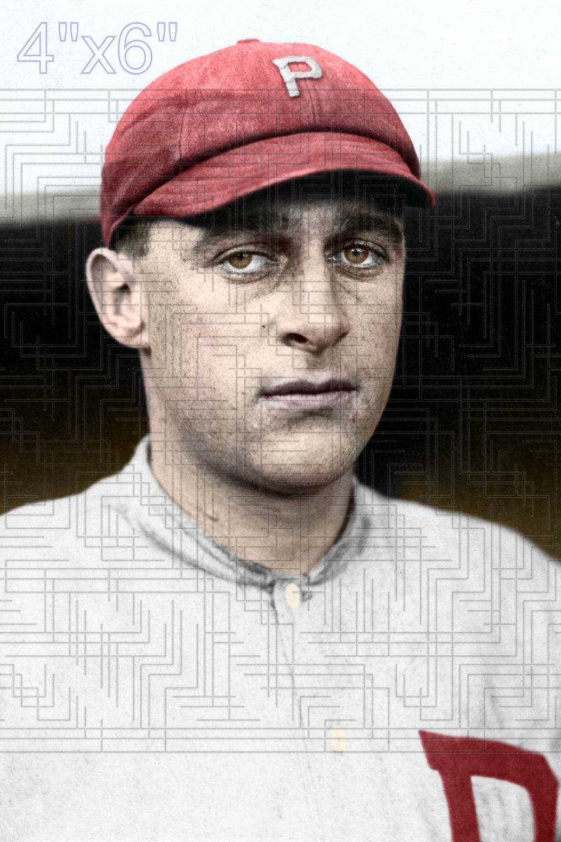 Ed Burns - 1913-14 Philadelphia Phillies - choose a size & style