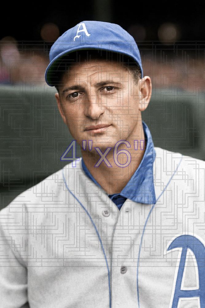 Ed Coleman - 1934 Philadelphia Athletics - choose a size & style