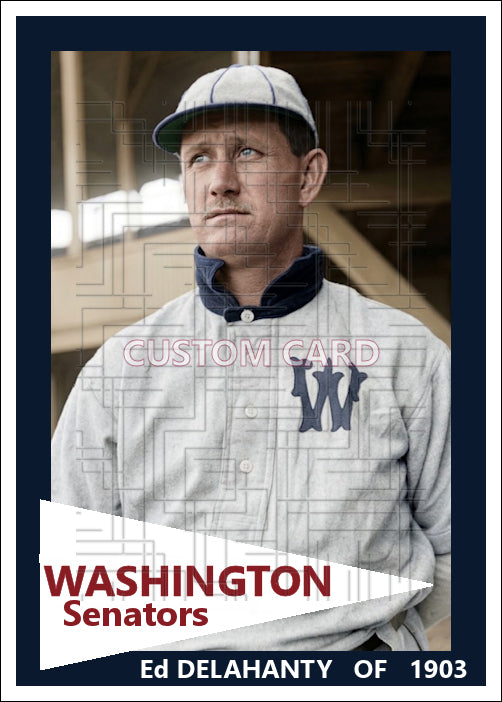 Ed Delahanty - 1903 Washington Senators - choose a size & style