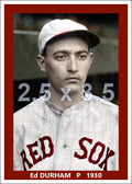 Ed Durham - 1930 Boston Red Sox - choose a size & style